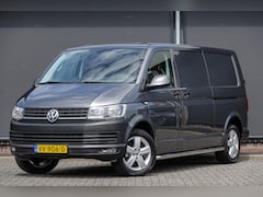 Volkswagen Transporter - L2H1 2.0Tdi 180Pk DSG7 | 2xSchuifdeur | Leder | Trekhaak | Sidebars | 17''