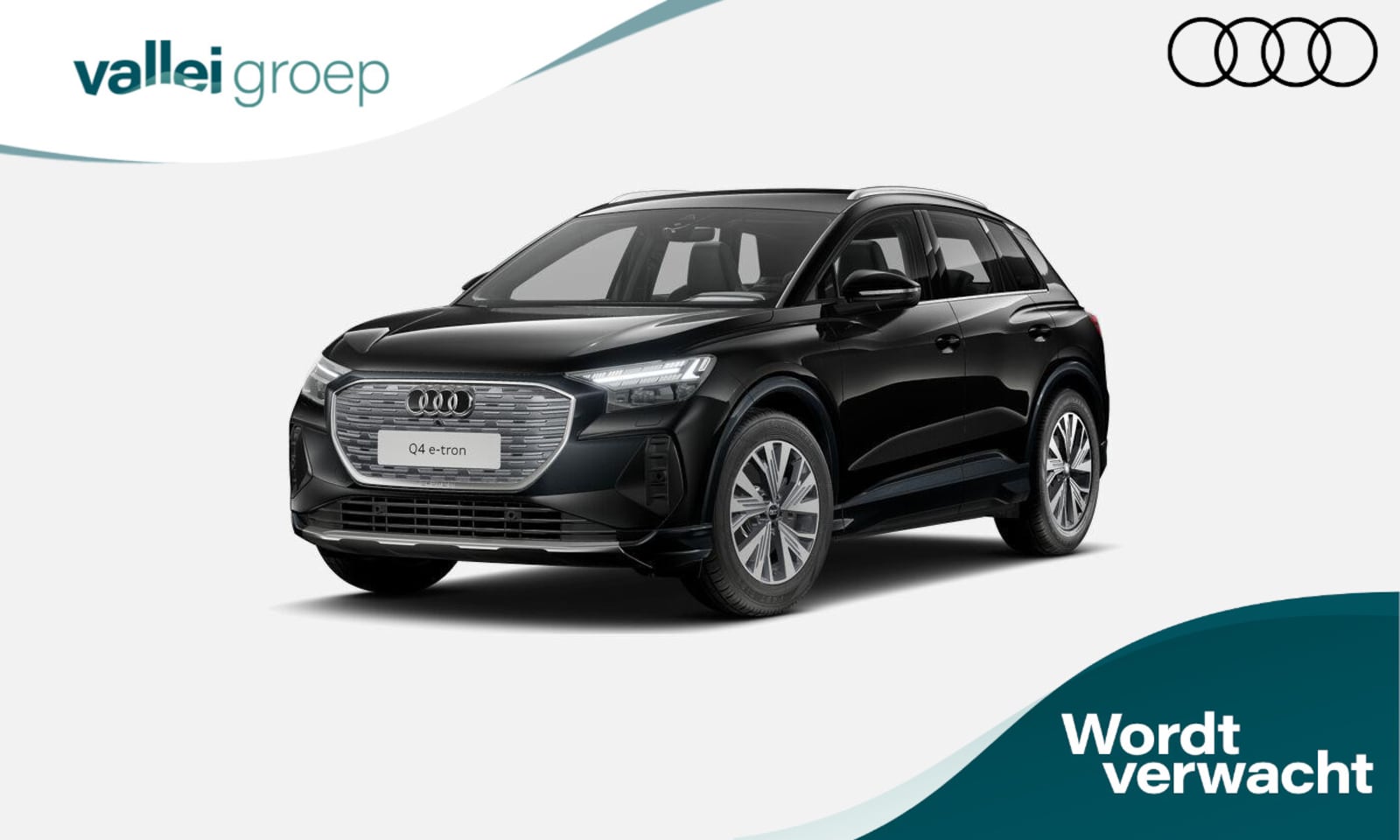 Audi Q4 e-tron - 45 quattro 286 PK Advanced edition | Assistentiepakket plus | Mythoszwart metallic | - AutoWereld.nl