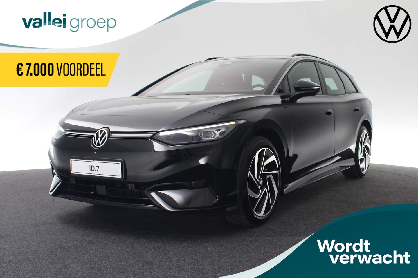 Volkswagen ID.7 - Pro S 86 kWh accu. 210 kW / 286 pk Variant Elektri | Matrix LED | 360 Camera | HUD | Trekh - AutoWereld.nl