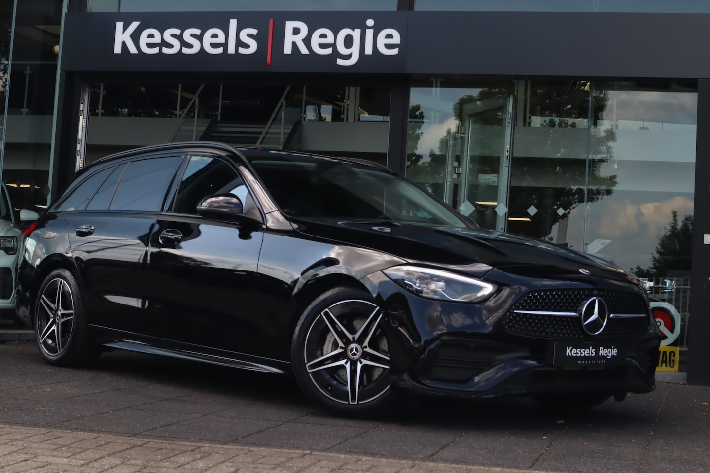 Mercedes-Benz C-klasse Estate - 180 AMG Night Sfeerverlichting Camera DAB - AutoWereld.nl