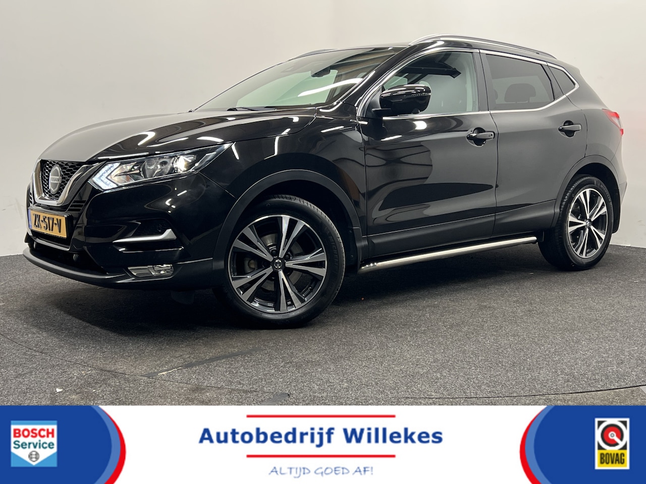 Nissan Qashqai - 1.3 DIG-T N-Connecta |NAVIGATIE | KEYLESS | TREKHAAK | PARKEERSENSOREN | - AutoWereld.nl