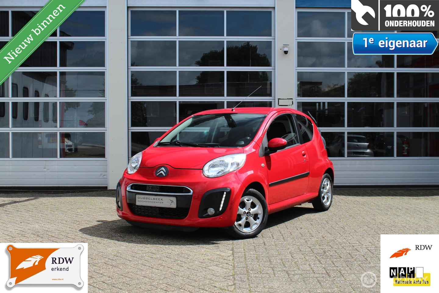 Citroën C1 - 1.0-12V 3-Deurs Facelift AUTOMAAT Exclusive-Sport Airconditioning Ledverlichting Bluetooth - AutoWereld.nl