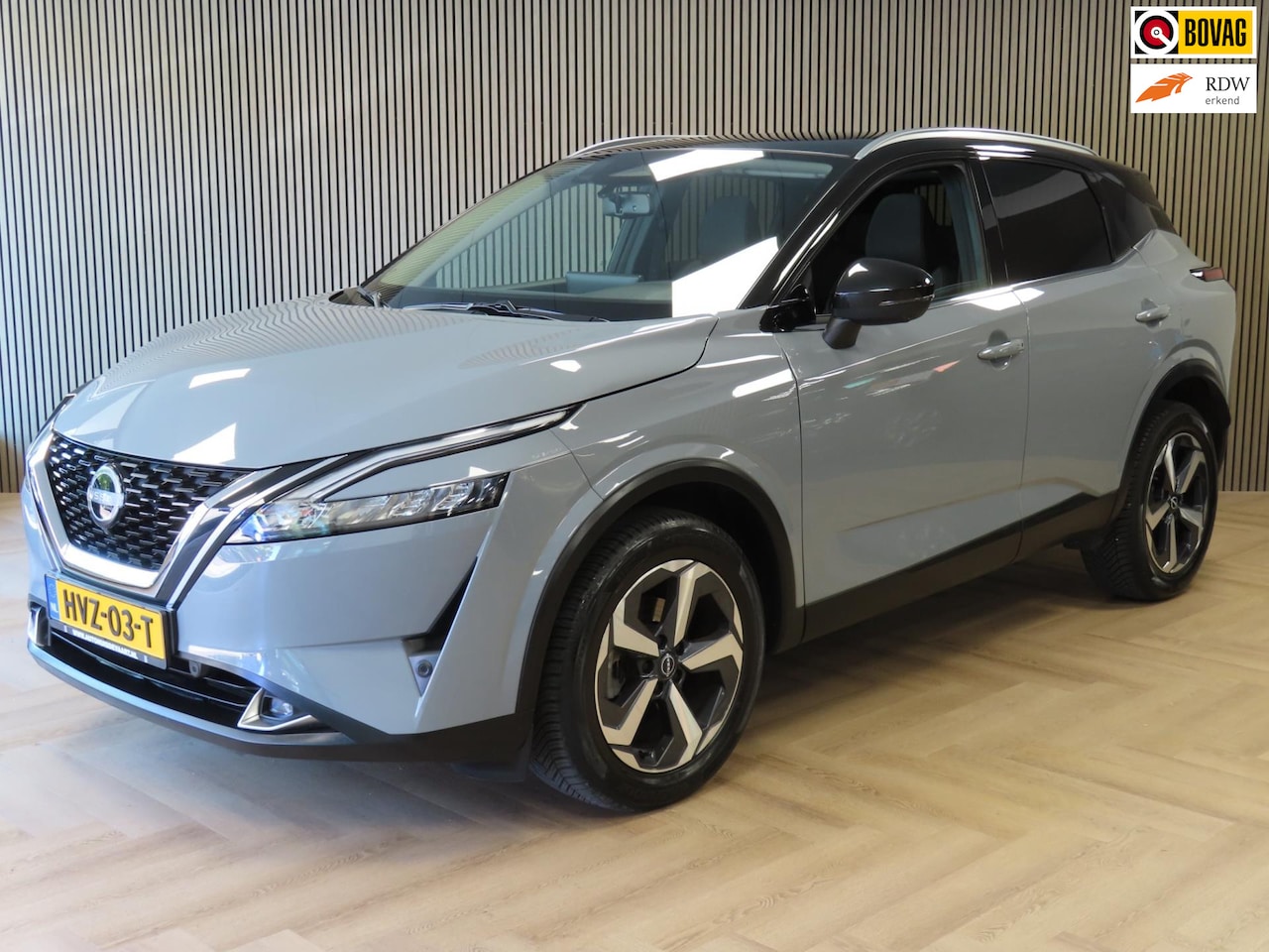 Nissan Qashqai - 1.3 MHEV Xtronic Business Design 360 CAMERA PARKEERSENSOREN LANE ASSIST DODEHOEKBEWAKING G - AutoWereld.nl