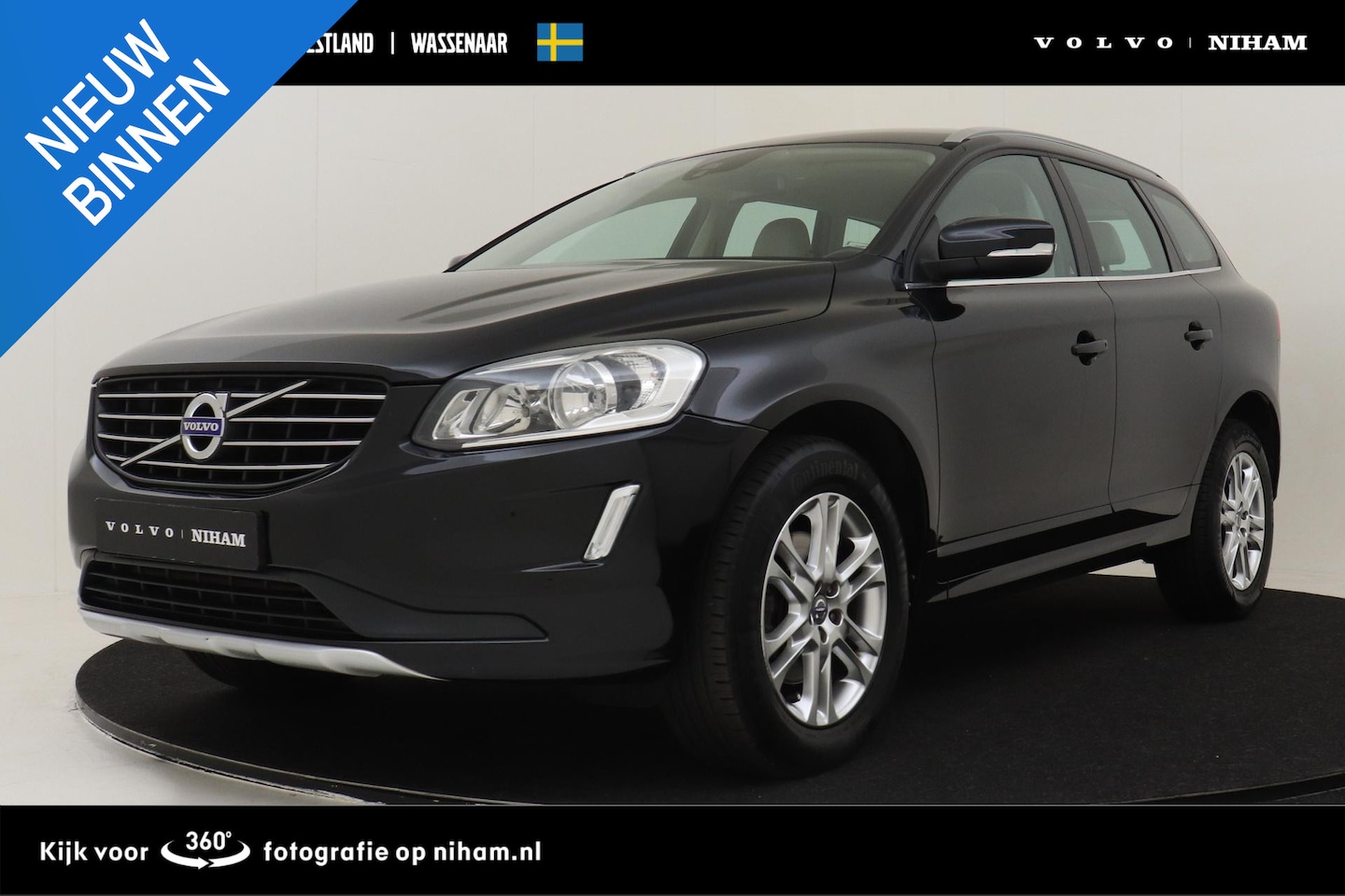 Volvo XC60 - D5 AUT. KINETIC -POWER-SEATS|TREKHAAK|18"|VOLVO.GUARD|LEDER - AutoWereld.nl