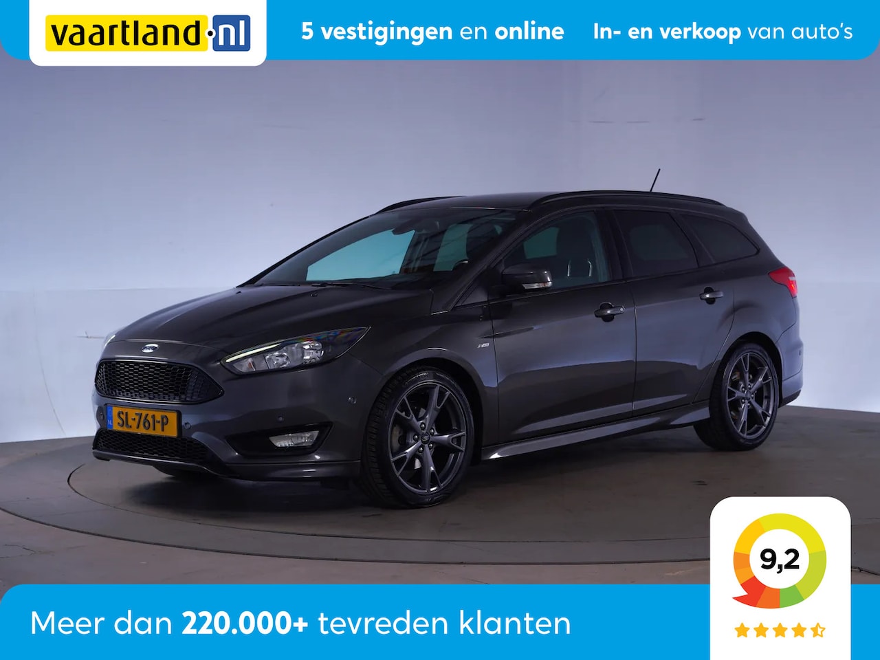 Ford Focus Wagon - 1.0 ST-Line [ Navi Trekhaak Carplay ] - AutoWereld.nl