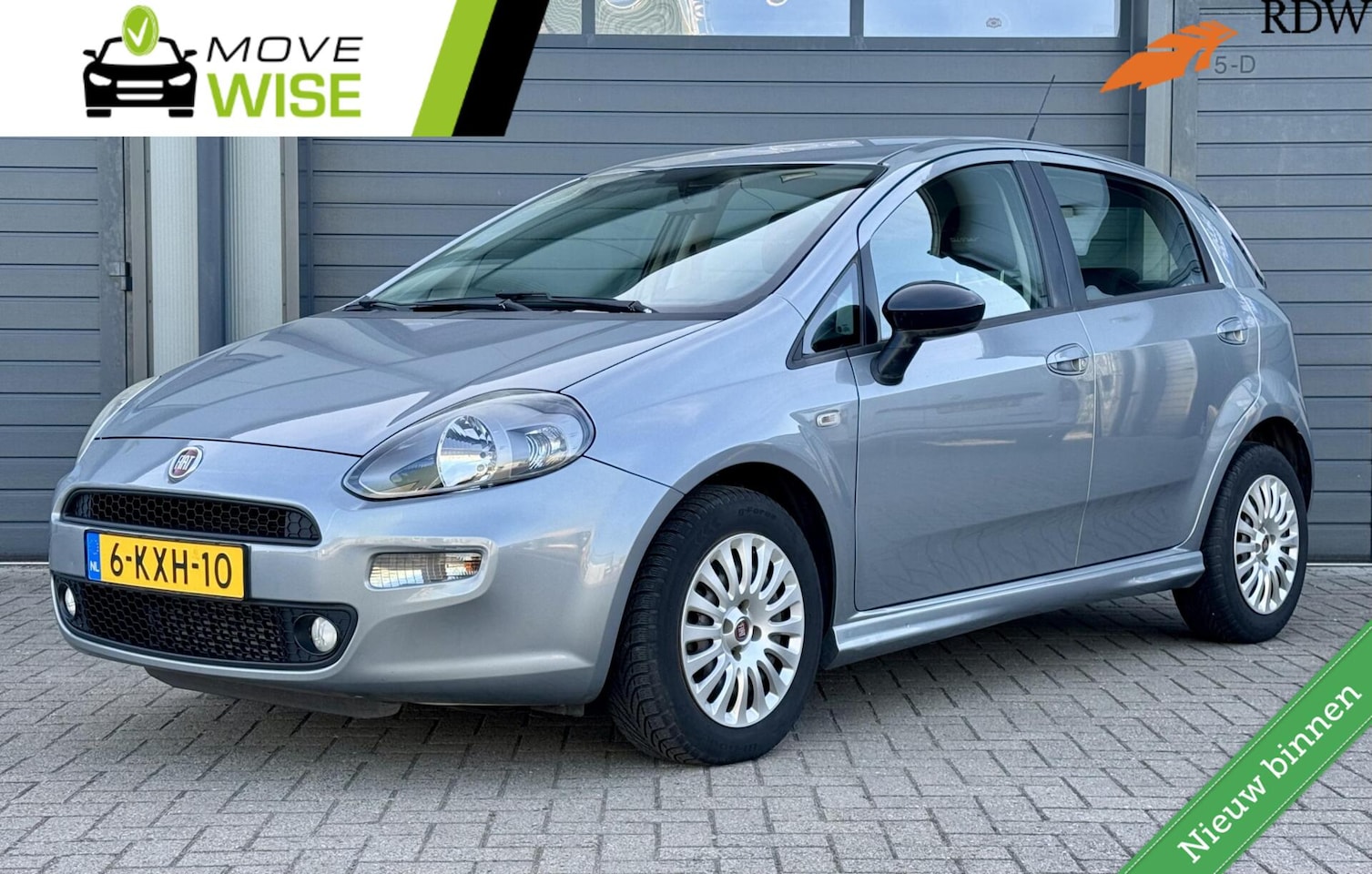 Fiat Punto Evo - 0.9 86pk TwinAir Pop | 56.000 KM NAP ! | 1e Eigenaar | 5 Deurs | Airco | Cruise | - AutoWereld.nl