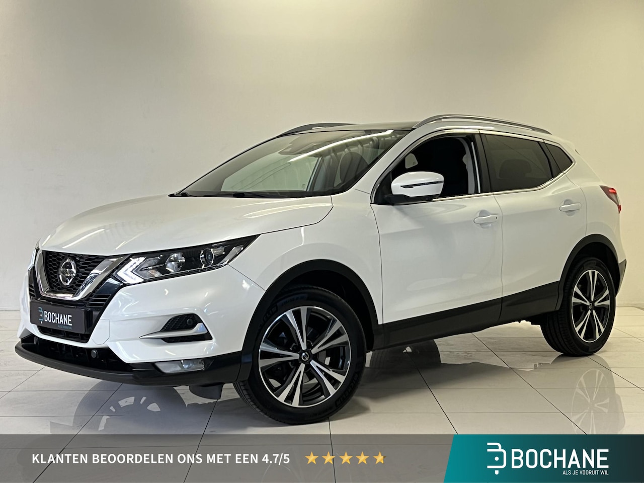 Nissan Qashqai - 1.3 DIG-T N-Connecta | Panoramadak | Trekhaak | 360º Camera | - AutoWereld.nl