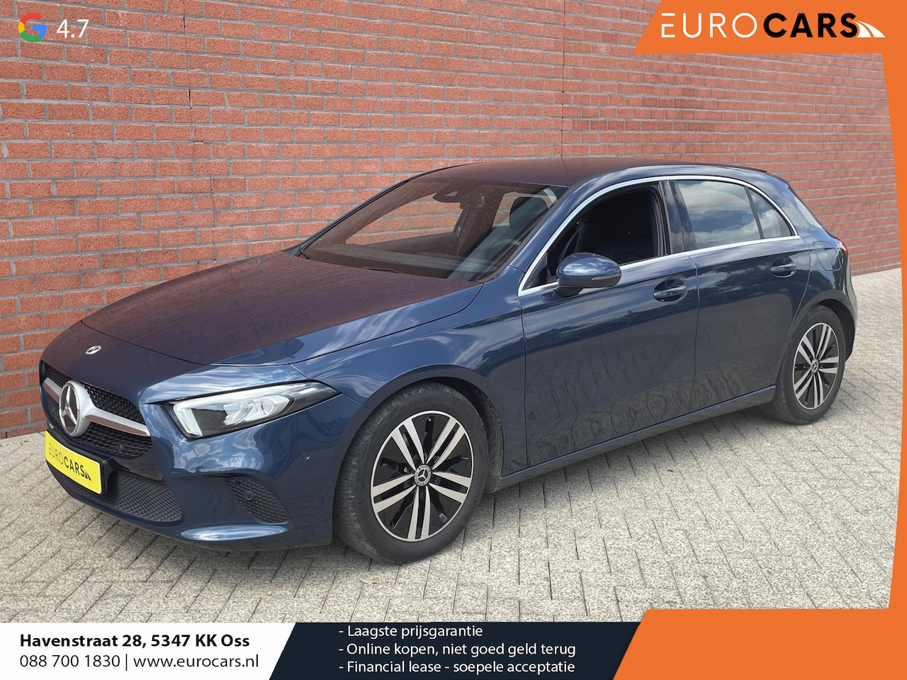 Mercedes-Benz A-klasse - 200 163pk DCT Progressive Navigatie Parkeersensoren Camera Cruise Control Stoelverwarming - AutoWereld.nl