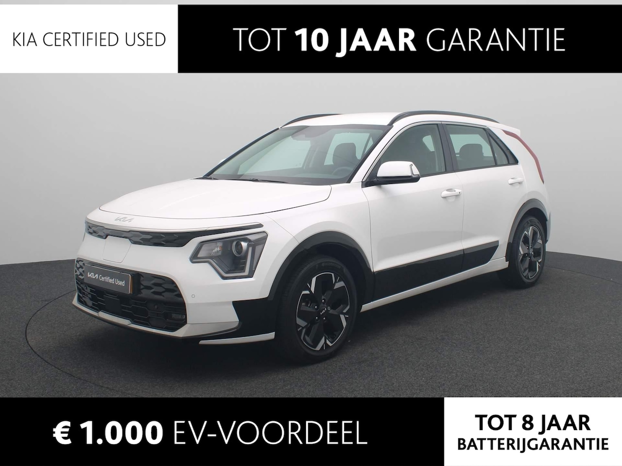 Kia Niro EV - DynamicLine 64.8 kWh | SOH 100% | 3-fase 11KW laden | Climate Control | Navigatie | LM Vel - AutoWereld.nl