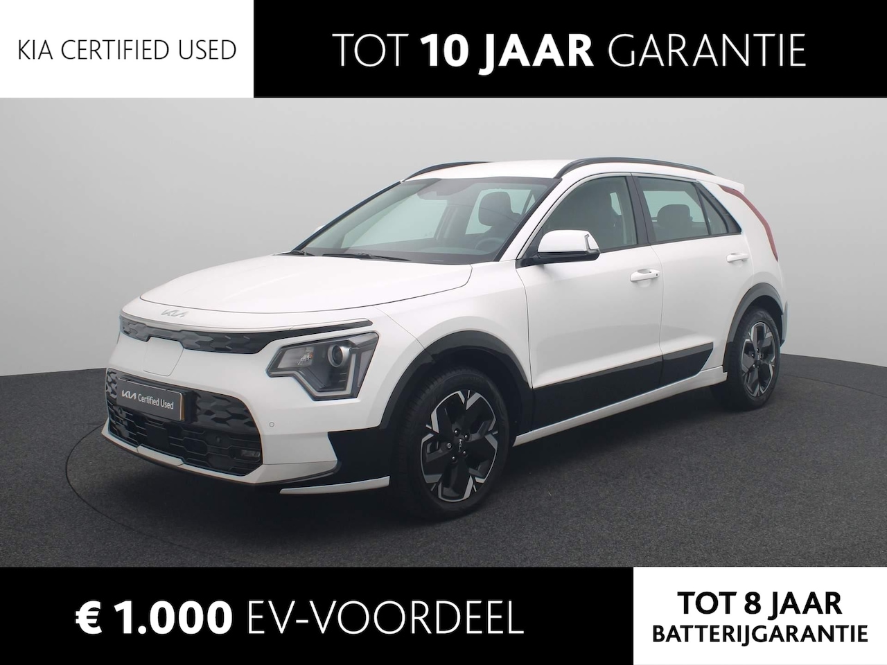 Kia Niro EV - DynamicLine 64.8 kWh | 3-fase 11KW laden | Clima | Navi | LM Velgen | Keyless | Eerste Eig - AutoWereld.nl