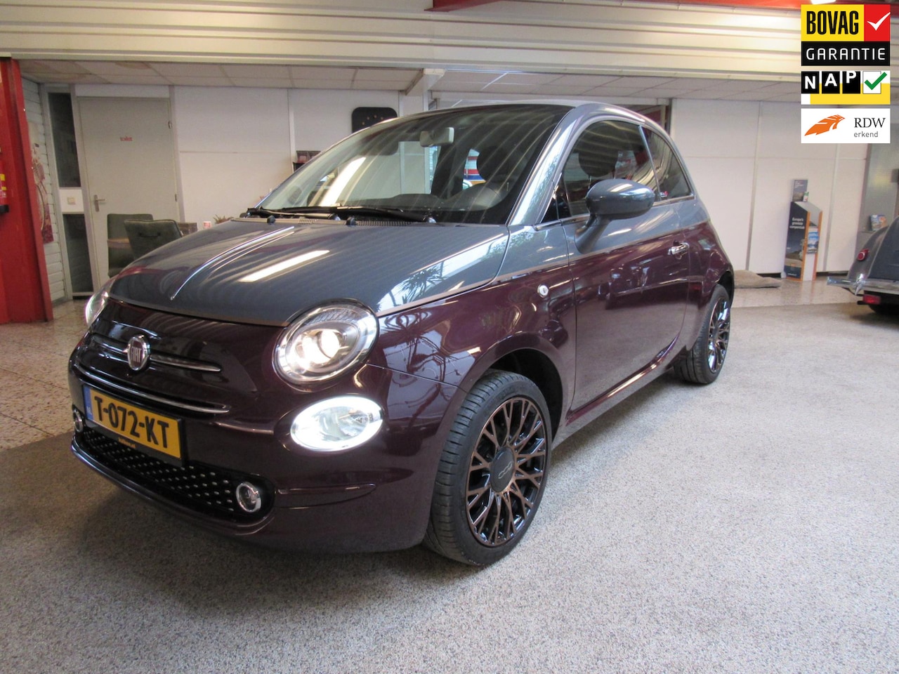 Fiat 500 C - 1.2 Lounge Cabrio Collezione bj2019 - AutoWereld.nl