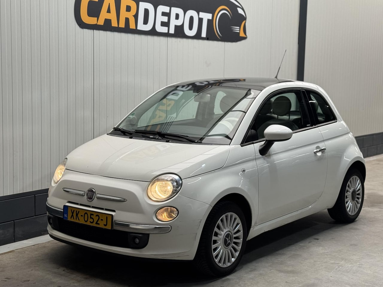 Fiat 500 - 1.4-16V Lounge Zeer netjes Airco Panoramadak - AutoWereld.nl