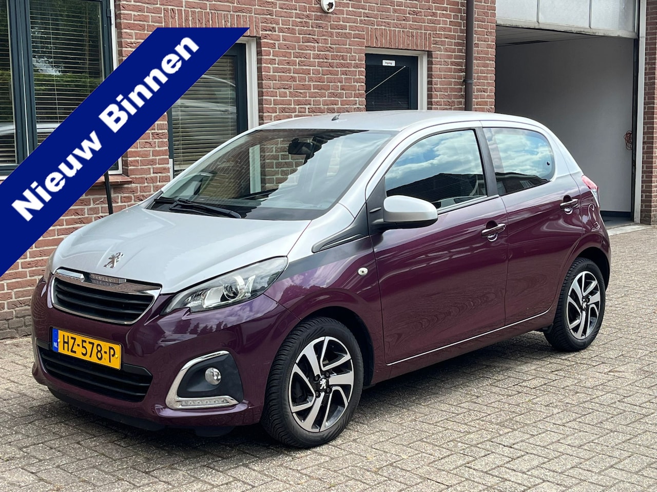 Peugeot 108 - 1.0 e-VTi Allure Two Tone, Airco, Cruise, 15"LM All Season Banden - AutoWereld.nl