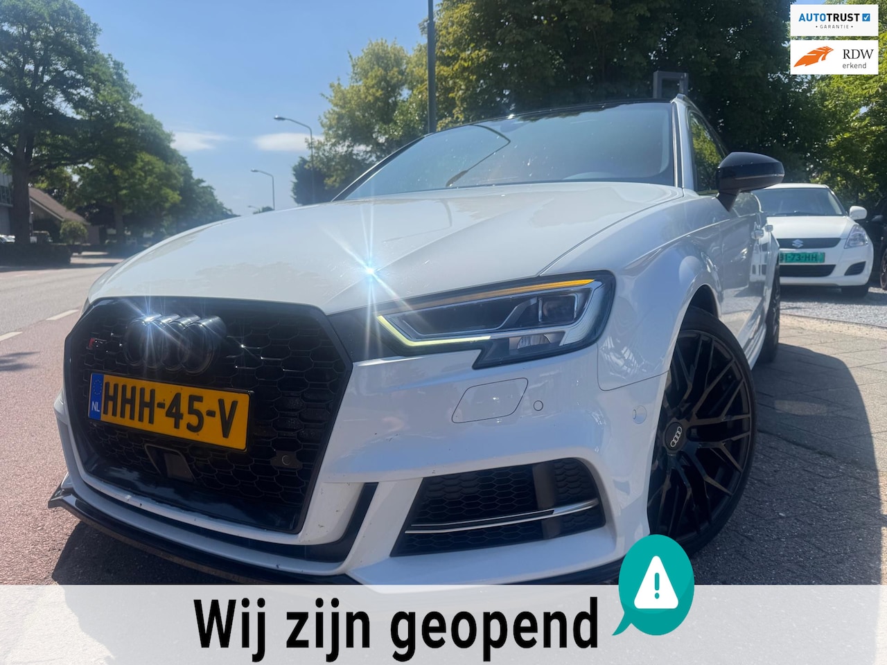 Audi A3 Sportback - 2.0 TFSI S3 quattro Facelift Clima Lmv 360 Camera Pdc - AutoWereld.nl
