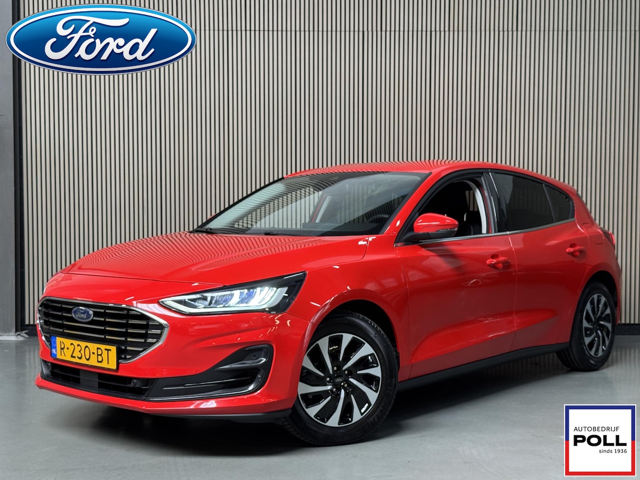 Ford Focus - 155pk EcoBoost Hybrid Titanium X Groot Sync-4 Navi Camera Winter pack Privacy glass 5drs - AutoWereld.nl