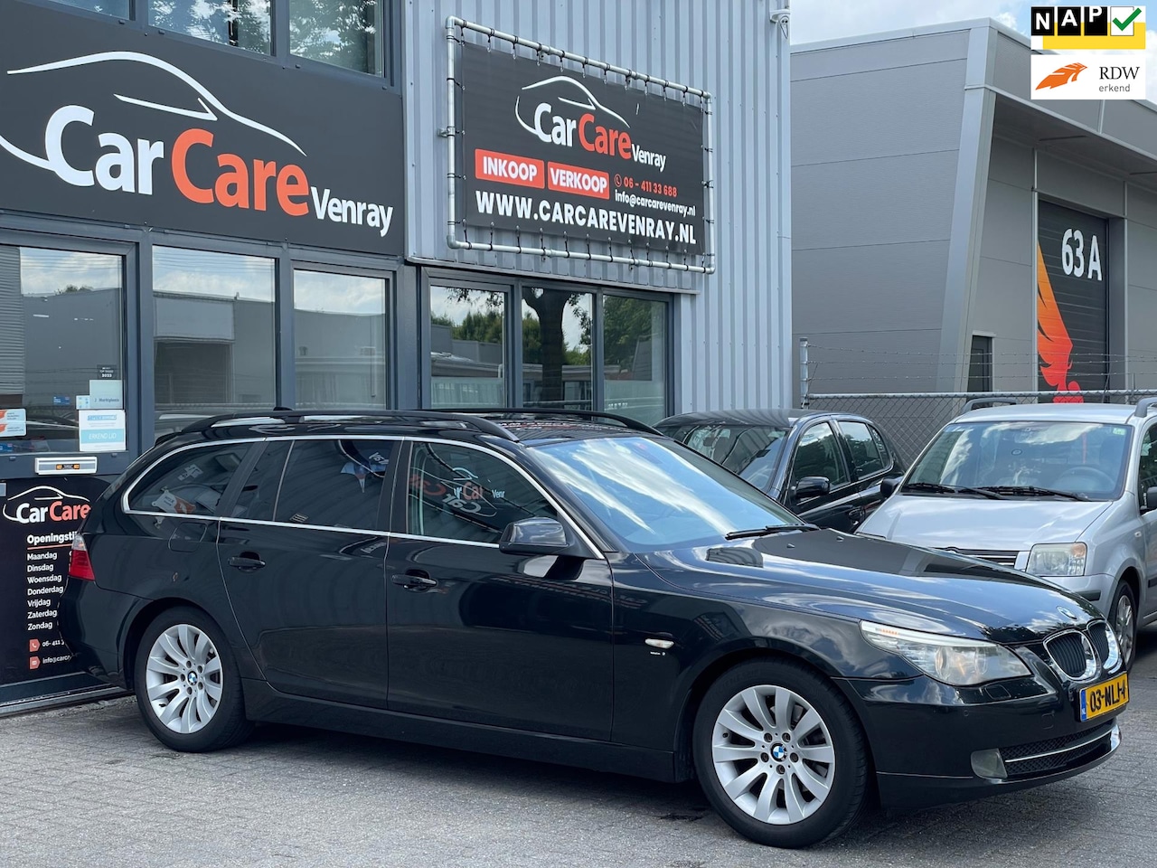 BMW 5-serie Touring - 520i Business Line Edition|APK02-2026 IAUTOMAAT|NAP|LEER| - AutoWereld.nl