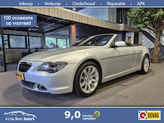 BMW 6-serie Cabrio - 630i Unieke auto | Volledig onderhouden | Taxatierapport | Volleder | Xenon
