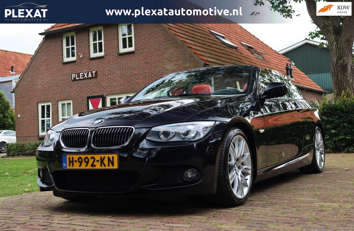 BMW 3-serie Cabrio - 325i Exclusive HANDGESCHAKELD | M-Pakket | Historie | Korall-rot Interieur | UNIEK | Facel - AutoWereld.nl