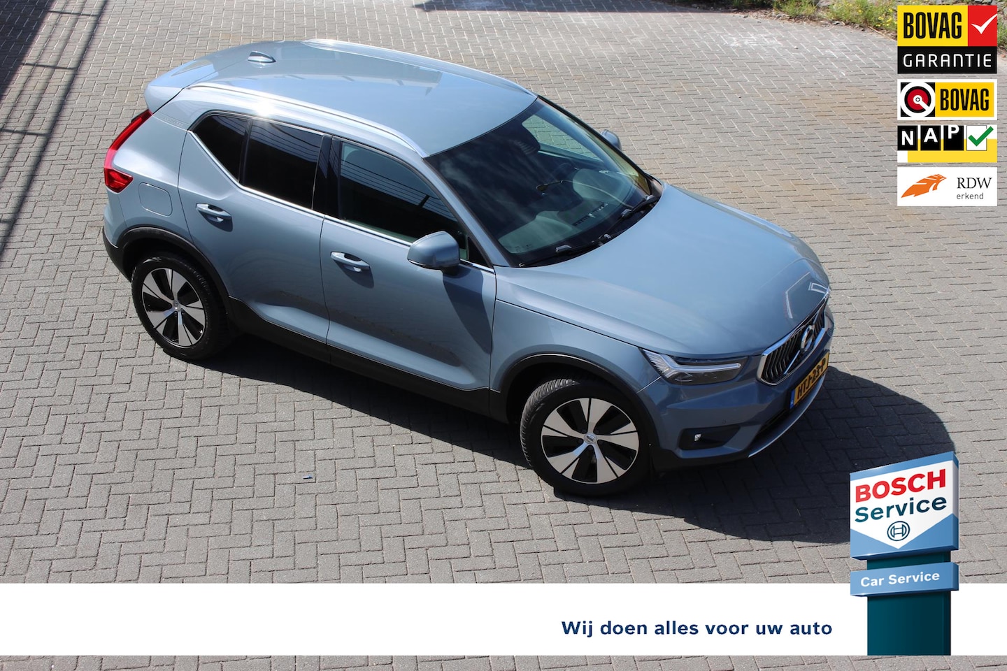 Volvo XC40 - 1.5 T4 Recharge Inscription trekhaak 1800KG, adapt Cruise, carplay, stoel en stuur verw, e - AutoWereld.nl