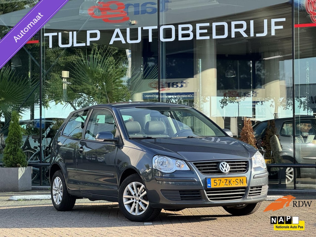 Volkswagen Polo - 1.4-16V Style Automaat 3drs 2008 Clima lmv. - AutoWereld.nl
