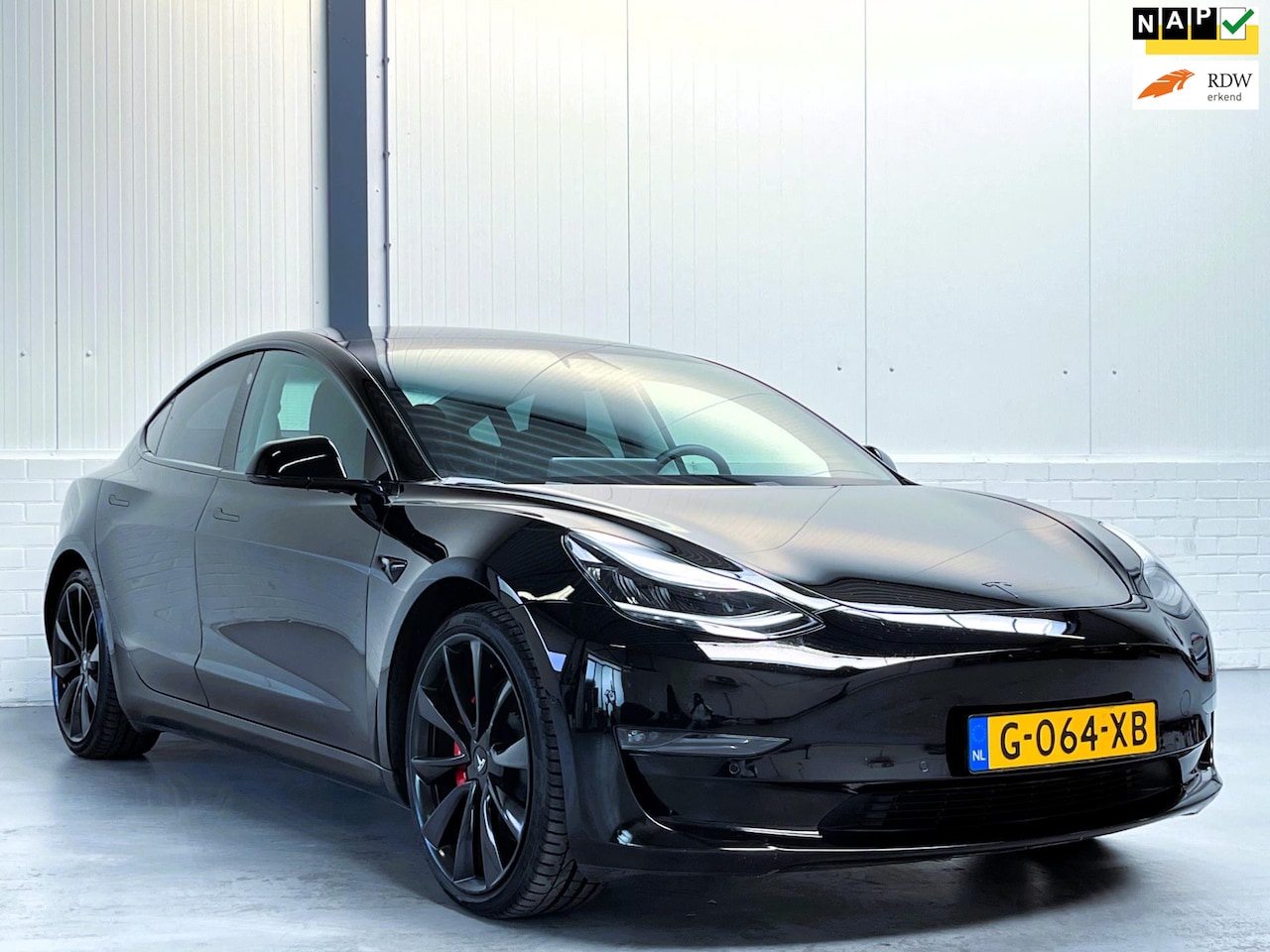 Tesla Model 3 - Performance AWD 75 kWh - AutoWereld.nl