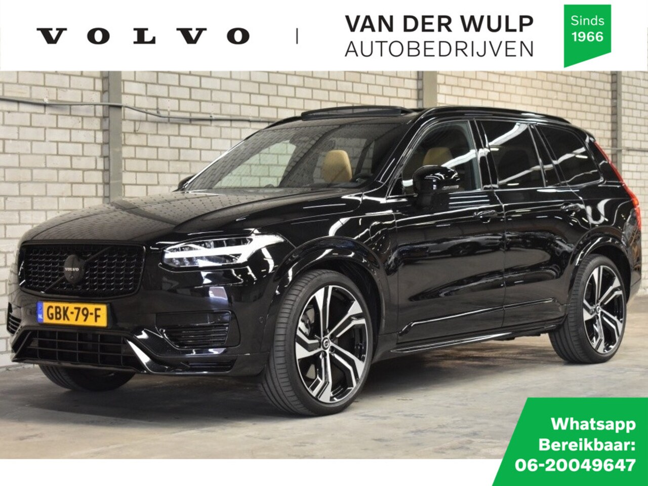Volvo XC90 - T8 455PK AWD Ultra Dark | Luchtvering | Bowers en Wilkins | Stoe - AutoWereld.nl