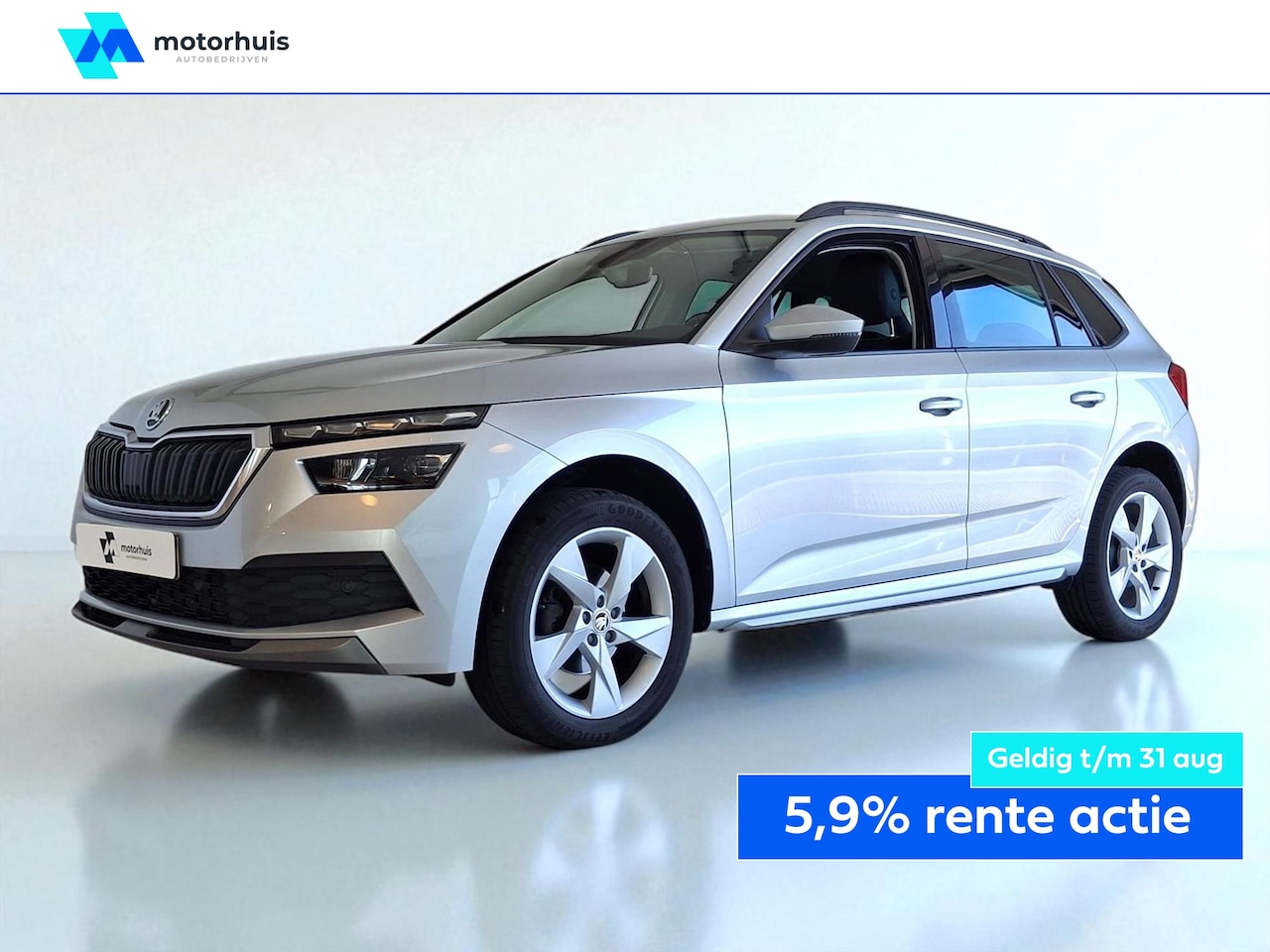 Skoda Kamiq - 1.0 TSI Greentech 115pk DSG-7 Business Edition NAVI VIRTUAL SKODA SOUND LED - AutoWereld.nl