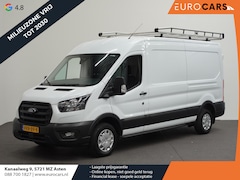 Ford Transit - 310 105PK L3H2 Trend Navigatie Airco Parkeersensoren Bluetooth 3Zits Trekhaak Camera