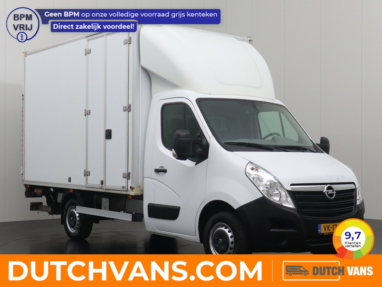 Opel Movano - 2.3CDTI Bakwagen+Laadklep | Camera | Airco | Zijdeur | Dakspoiler - AutoWereld.nl
