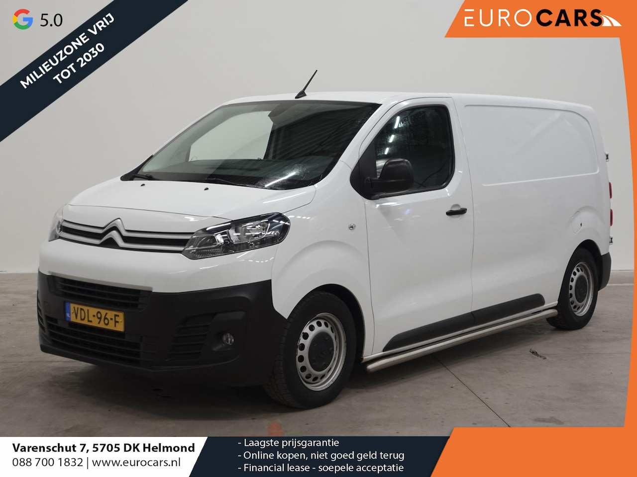 Citroën Jumpy - 95pk L2 Airco Cruise control Parkeersensoren Euro6 Sidebars * - AutoWereld.nl