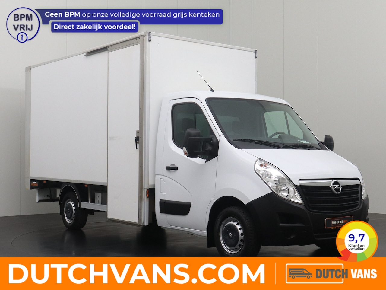 Opel Movano - 2.3CDTi 130PK Bakwagen+Laadklep | Navigatie | Airco | Cruise | Zijdeur - AutoWereld.nl