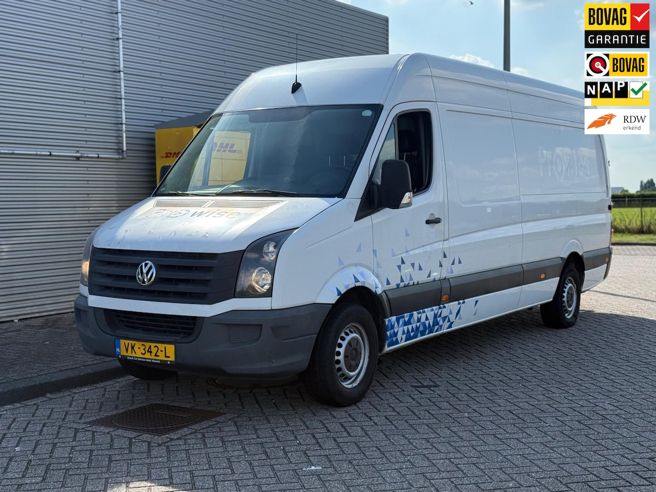 Volkswagen Crafter - 2.0 TDI 35 L4H2 Bj 2013 AIRCO LANG HOOG - AutoWereld.nl