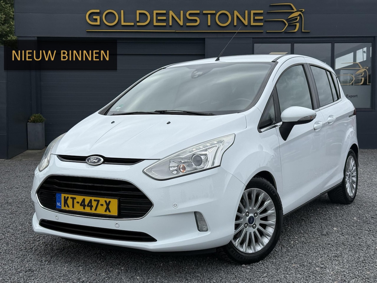 Ford B-Max - 1.0 EcoBoost Titanium 2e Eigenaar,Clima,Cruise,Parkeersensoren V+A,Bluetooth,APK tot 06-20 - AutoWereld.nl
