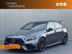 Mercedes-Benz A-klasse - AMG 45 S 4MATIC+ Premium Plus | Panorama | Aero | Burmester | Multibeam | Sfeer
