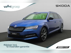 Skoda Superb Combi - 1.4 TSI 218 pk DSG iV Sportline Business | Geheugenstoelen | Navigatie Columbus | Adaptief