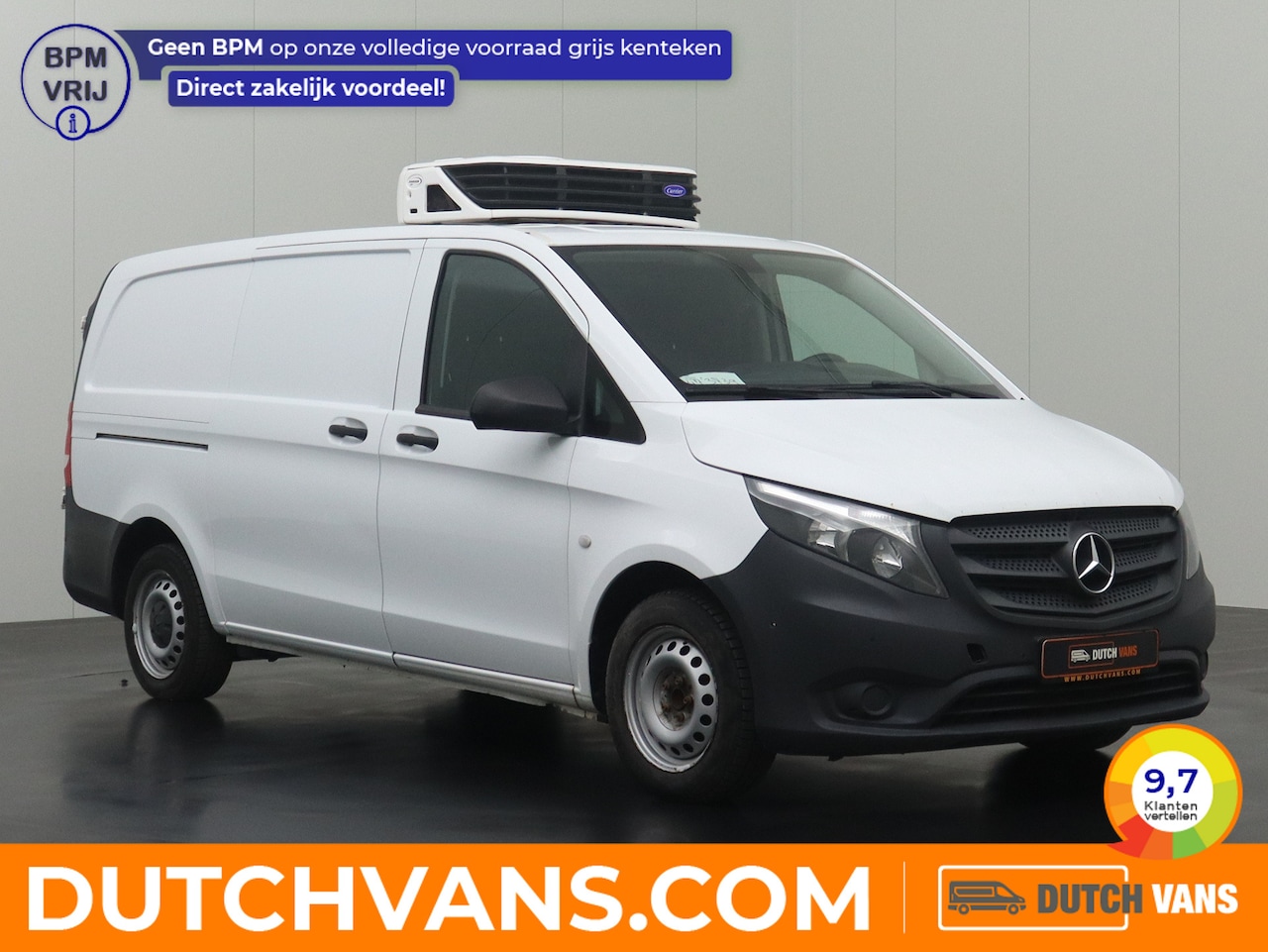 Mercedes-Benz Vito - 114CDI Lang Koel/Vriesauto 12/220V | Airco | Cruise - AutoWereld.nl