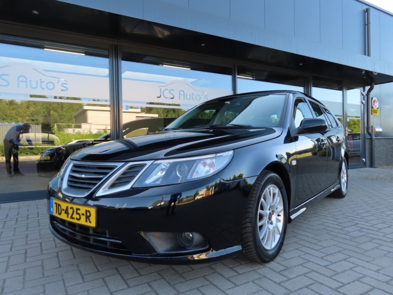 Saab 9-3 - 1.8T Linear Ecc Cruise Half Leder Trekhaak 2009 - AutoWereld.nl