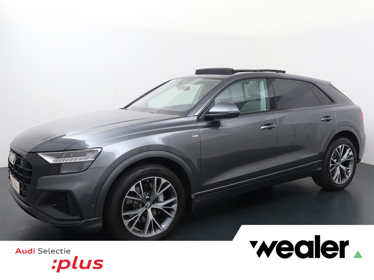 Audi Q8 - 55 TFSI quattro Pro Line Plus | 340 PK | Automaat | Multifunctioneel stuurwiel | Adaptive - AutoWereld.nl