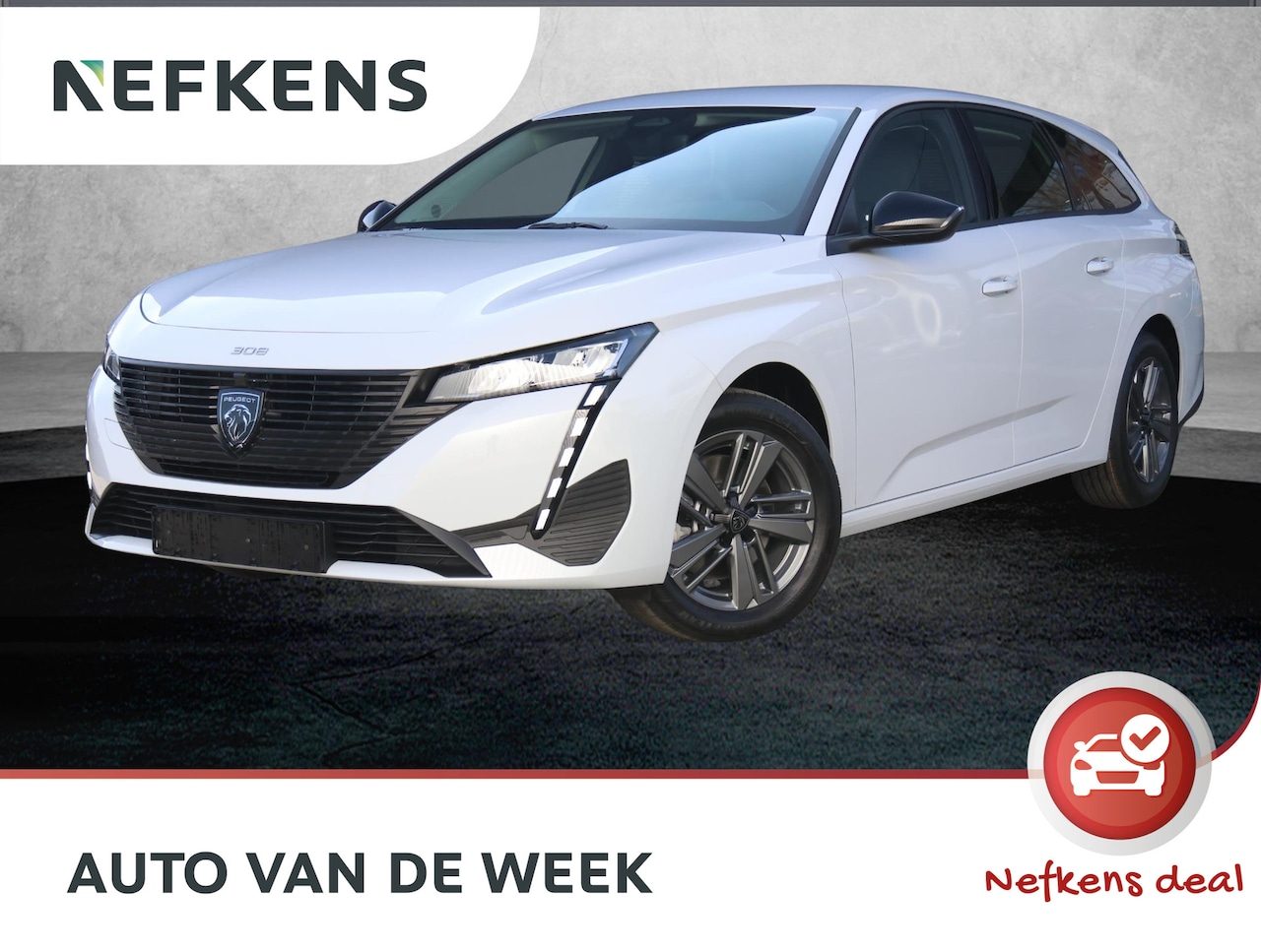 Peugeot 308 SW - 1.2 130 pk Active Pack Business | ACTIE!! | AGR Comfortstoel | CarPlay | Navigatie | - AutoWereld.nl