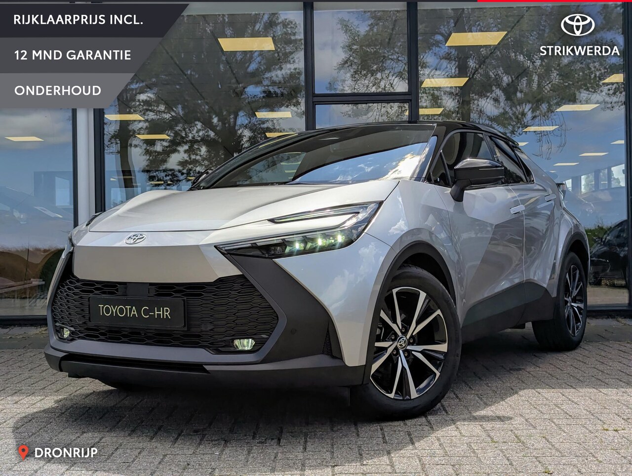 Toyota C-HR - 1.8 Hybrid 140 Team D | Bi-tone | Stoel- stuurverwarming | Elek. achterklep | Camera | PDC - AutoWereld.nl