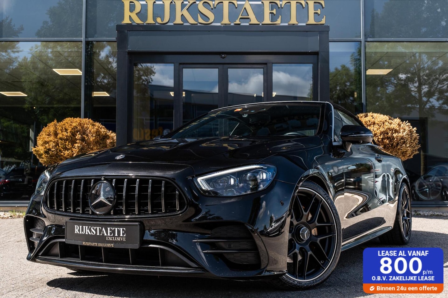 Mercedes-Benz E-klasse Cabrio - E220d AMG|MASSAGE|BURMESTER|HEAD-UP - AutoWereld.nl