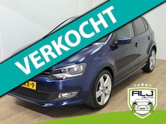 Volkswagen Polo - Occasion 1.4-16V Comfortline met cruisecontrol en leuke velgen | Tweedehands Polo donkerbl