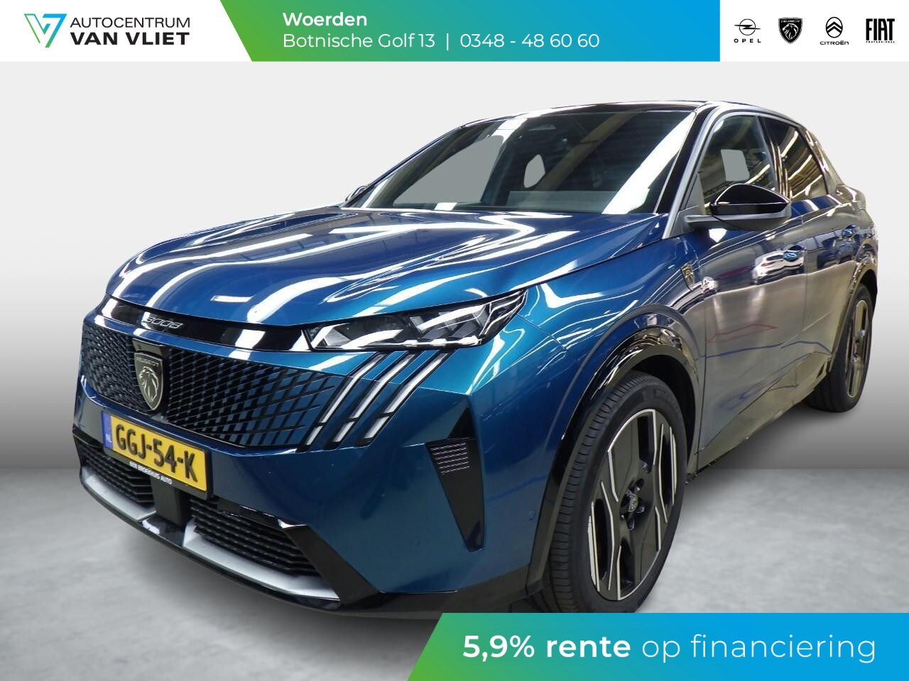 Peugeot e-3008 - GT 73 kWh Panoramadak - AutoWereld.nl