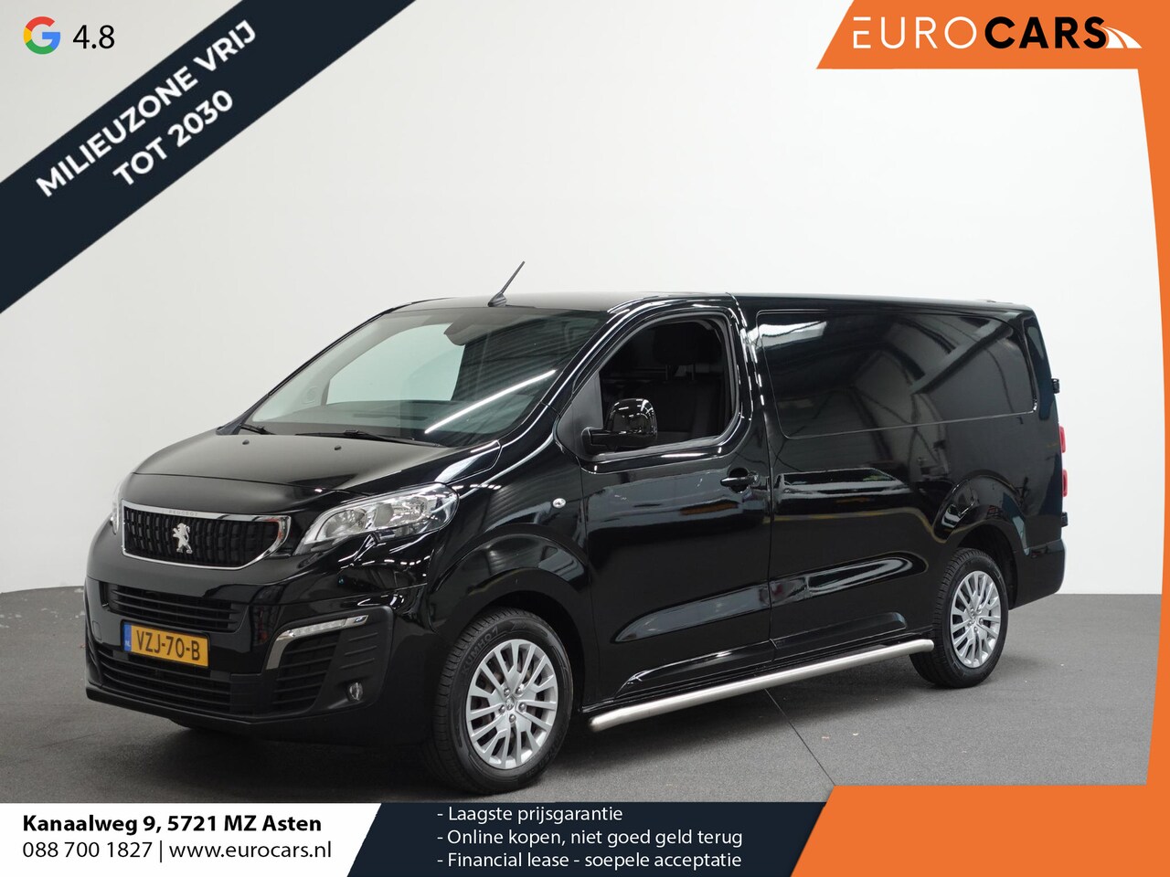 Peugeot Expert - 2.0 BlueHDI 145PK L3 Automaat Airco Navigatie Trekhaak Cruise Control - AutoWereld.nl
