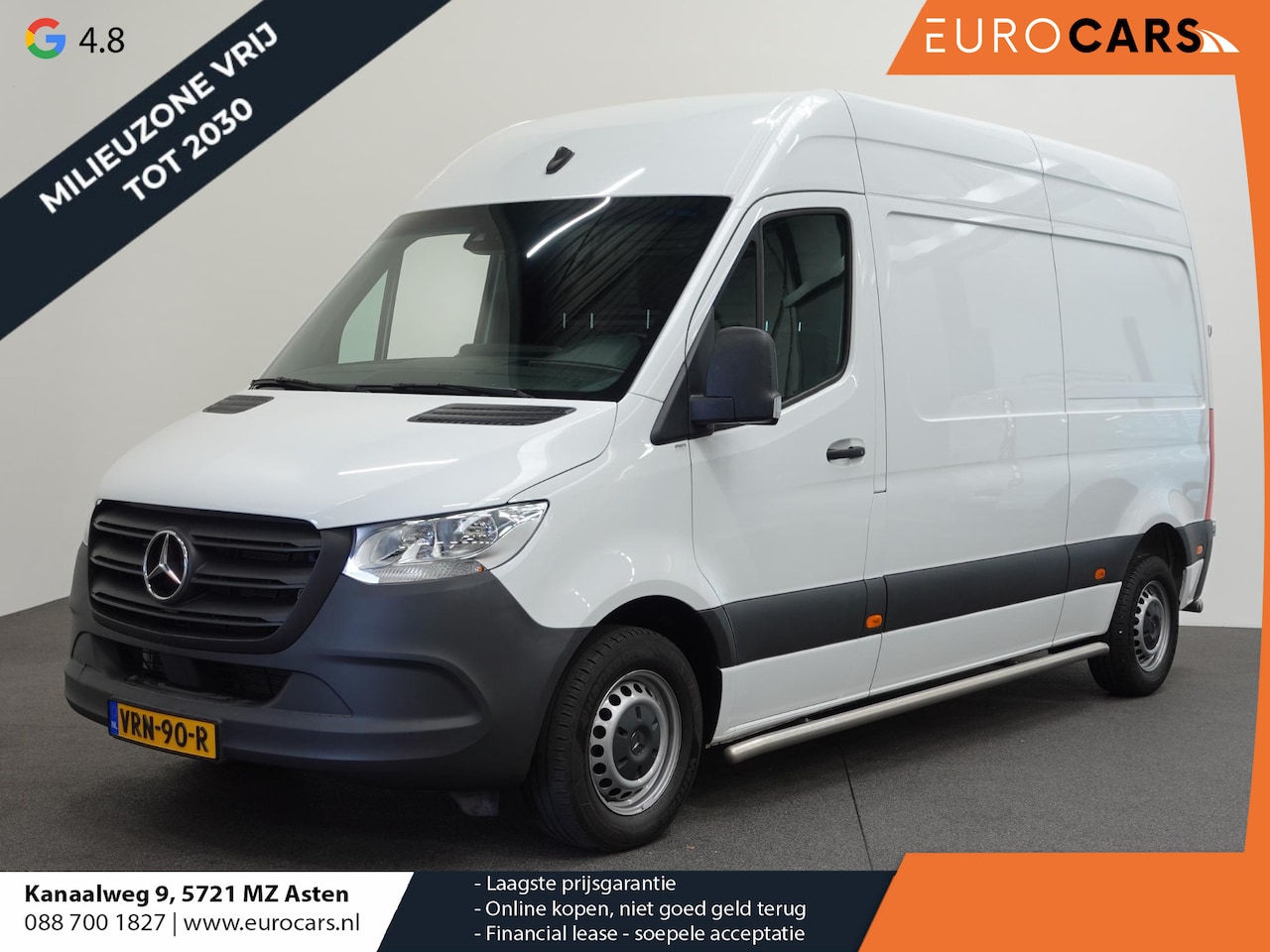 Mercedes-Benz Sprinter - L2H2 Automaat Airco Cruise control  Navigatie Side bars - AutoWereld.nl