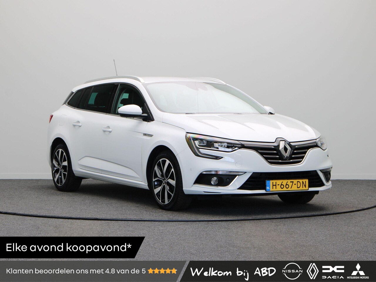 Renault Mégane Estate - 1.3 TCe Bose | Velgen Lichtmetaal | Bose | Head Up Display | Climate Control | - AutoWereld.nl