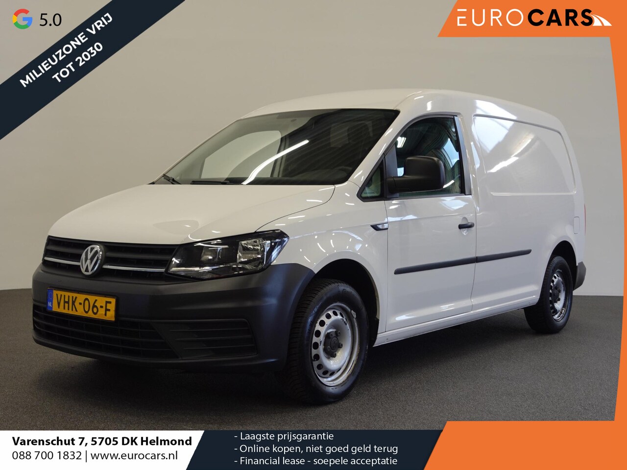 Volkswagen Caddy Maxi - 2.0 TDI L2H1 Trendline Navigatie Apple Carplay Cruise control  Airco Euro6 - AutoWereld.nl