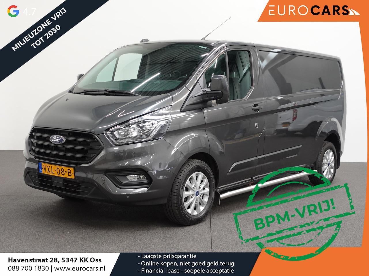 Ford Transit Custom - 300 2.0 TDCI L2H1 Automaat Trend Edition Navigatie Cruise control Airco Camera Parkeersens - AutoWereld.nl