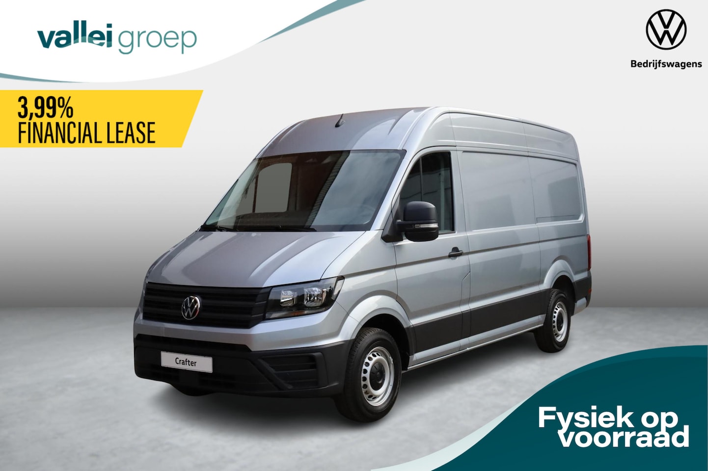 Volkswagen Crafter - Bedrijfswagens Trendline L3 2.0 TDI EU6 103 kW (140 pk) GVW 3.5T WB 3640 MM 6 versn. Han | - AutoWereld.nl