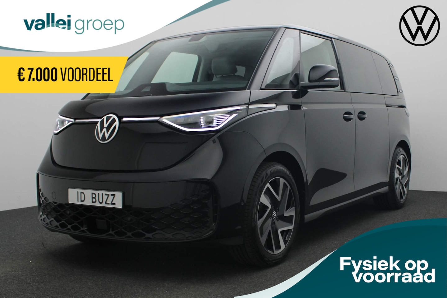 Volkswagen ID. Buzz - 204PK Pro Advantage | IQ Light | Trekhaak | Navi | Standkachel | Keyless | Verwarmbare voo - AutoWereld.nl